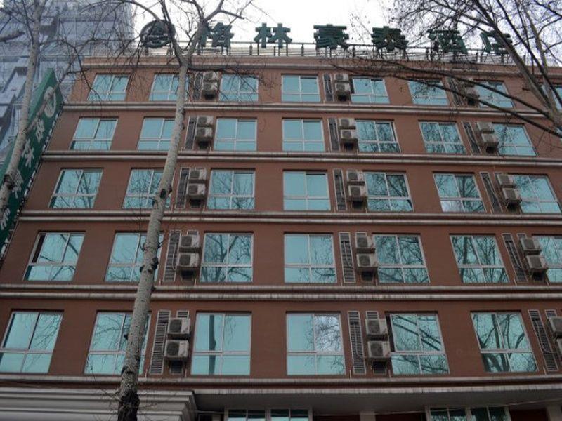 Greentree Inn Henan Luoyang Wangcheng Square Business Hotel Exterior foto